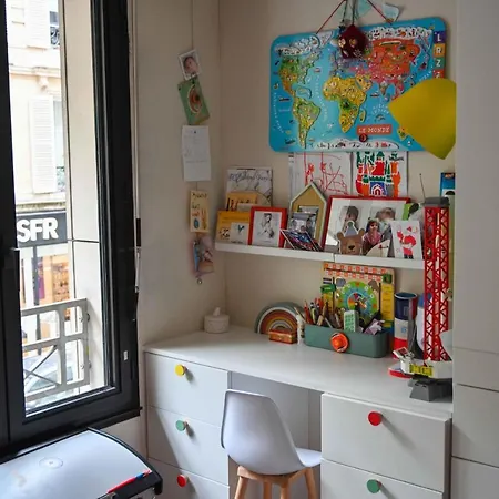 Apartment Nice 85 M Decorated With Nice Terrace With Trees Paris